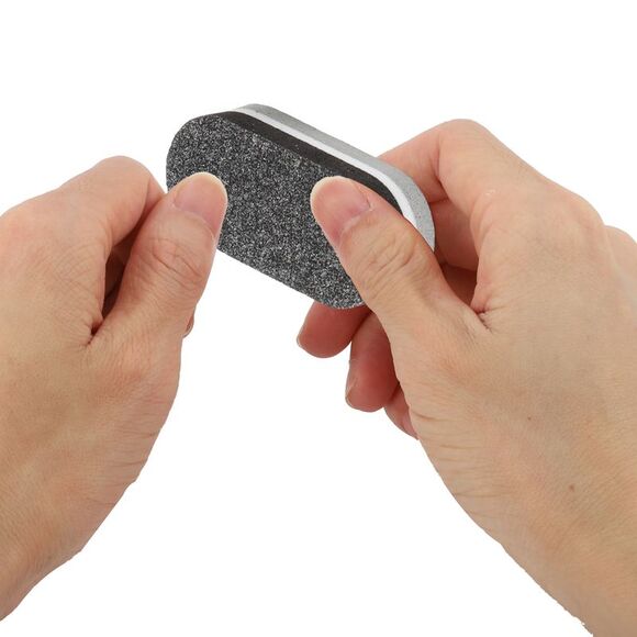 Mini Block Oval Nail Buffers for DIY Gray Black 50 Pcs - Picture 2 of 6